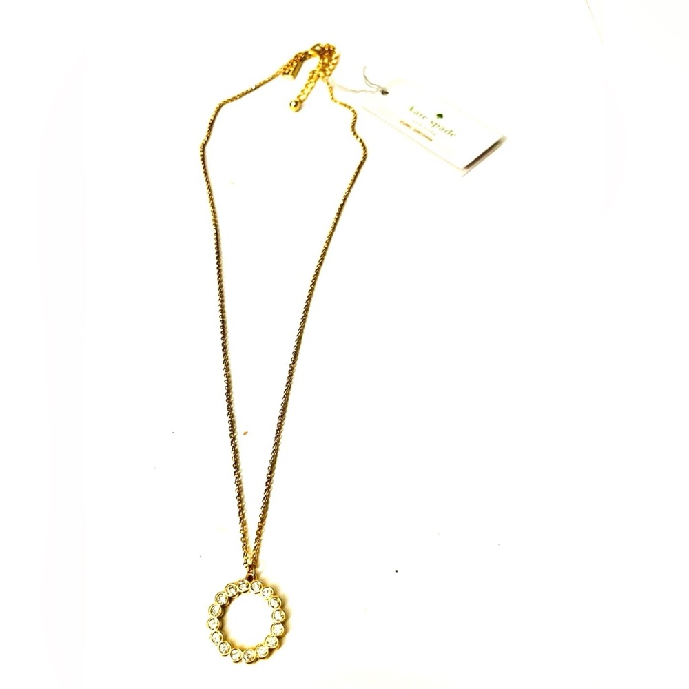 Kate Spade Full Circle Elegant Gold Necklace